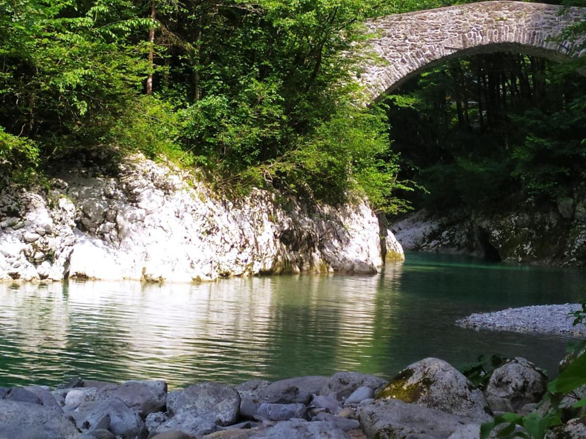 Hisa Belin Villa Podbela Bagian luar foto